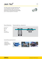 Download the Avdel JackNut Blind Rivet Nuts Brochure