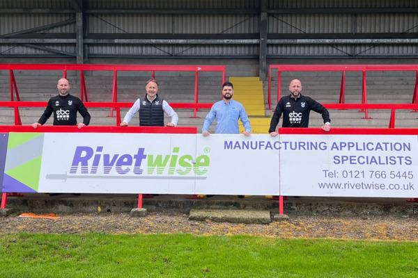Rivetwise are pleased to announce their sponsorship partnership with Kidderminster Harriers Football Club!