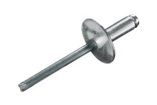Large Flange Steel Rivets Standard Open