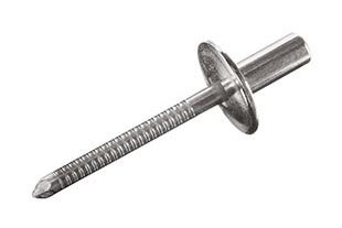 Large Flange A2 Stainless Steel Rivets Closed End