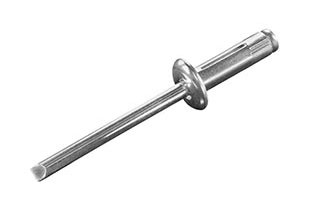 Low Profile Domed Head Aluminium Rivets LSR (Load Spreading Rivet)