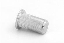 Flat Head Serrated Closed End Rivet Nuts - Aluminium Flat Head Serrated Closed End Rivet Nuts - Aluminium