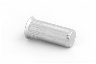 CSK Head Serrated Closed End Rivet Nuts 