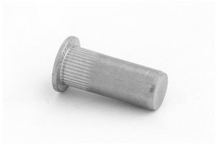 Flat Head Plain Body Closed End Rivet Nuts 